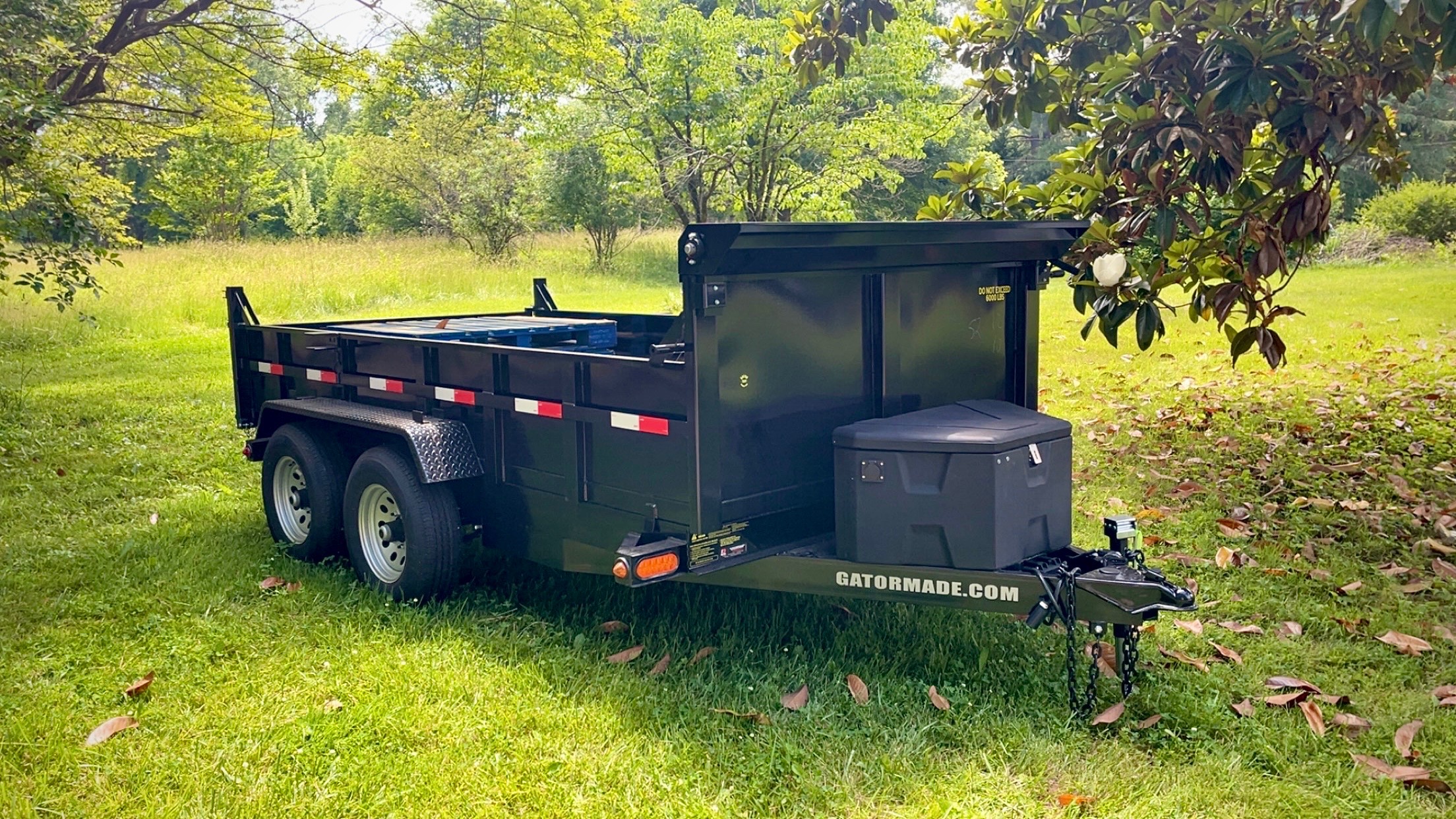 Dump trailer available for rent in Manassas, VA — Sherlock Trailer Rentals